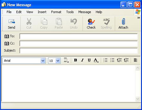 windows xp outlook express